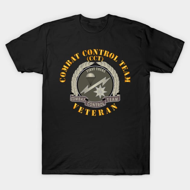 Combat Control Team Badge - Veteran X 300 T-Shirt by twix123844